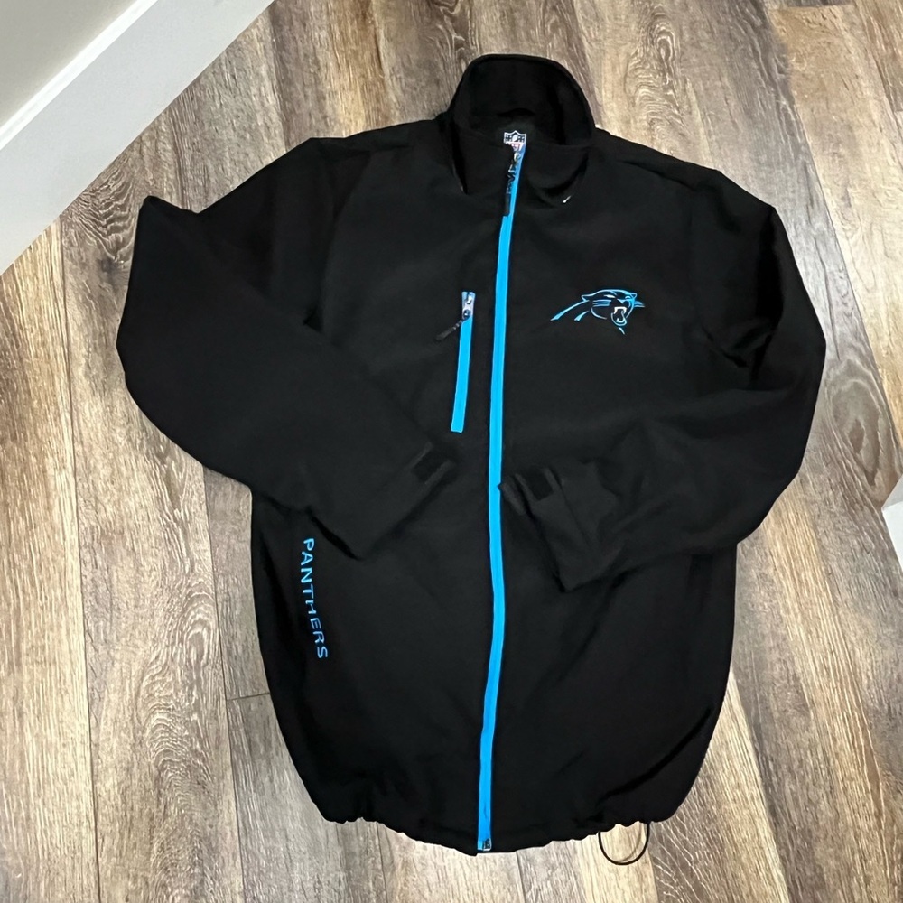 NFL Soft Shell Coat - Carolina Panthers Large